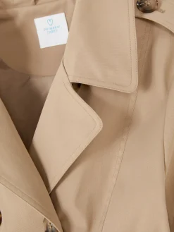 Jacken Und Mäntel|Primark Klassischer Doppelreihiger Mac-Mantel Kamelbraun