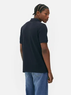 Tops Und T-Shirts|Primark Klassisches Piqué-Polohemd Marineblau