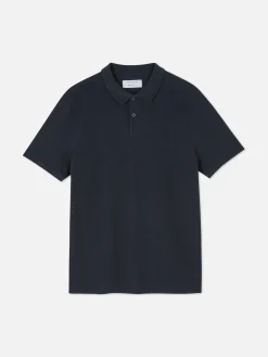 Tops Und T-Shirts|Primark Klassisches Piqué-Polohemd Marineblau