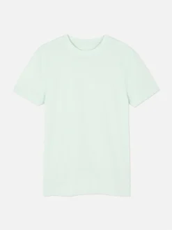 Tops Und T-Shirts|Primark Klassisches Stretch-T-Shirt Mintgrün