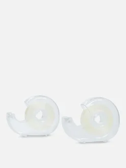 Basteln Und Handarbeiten|Primark Klebeband Mit Abroller, 2er-Pack Weiß