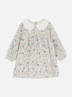 Kleider Und Röcke|Primark Kleid Mit Kragen Und Blumenmuster Multi