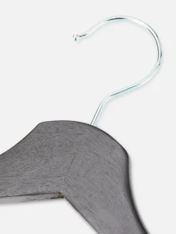 Wandaufbewahrung Und Hängelösungen|Primark Kleiderbügel Aus Holz, 5er-Pack Schwarz