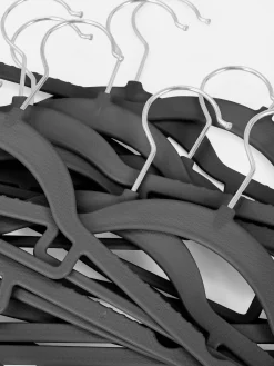 Wandaufbewahrung Und Hängelösungen|Primark Kleiderbügel, 10er-Pack Schwarz