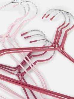 Wandaufbewahrung Und Hängelösungen|Primark Kleiderhaken Aus Beschichtetem Metall, 10er-Pack Rosa