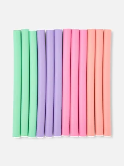 Hairstyling|Primark Kleine, Biegsame Lockenwickler, 12er-Pack Multi