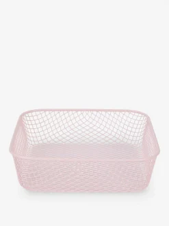 Aufbewahrungsboxen Und Körbe|Primark Kleiner Drahtkorb Rosa