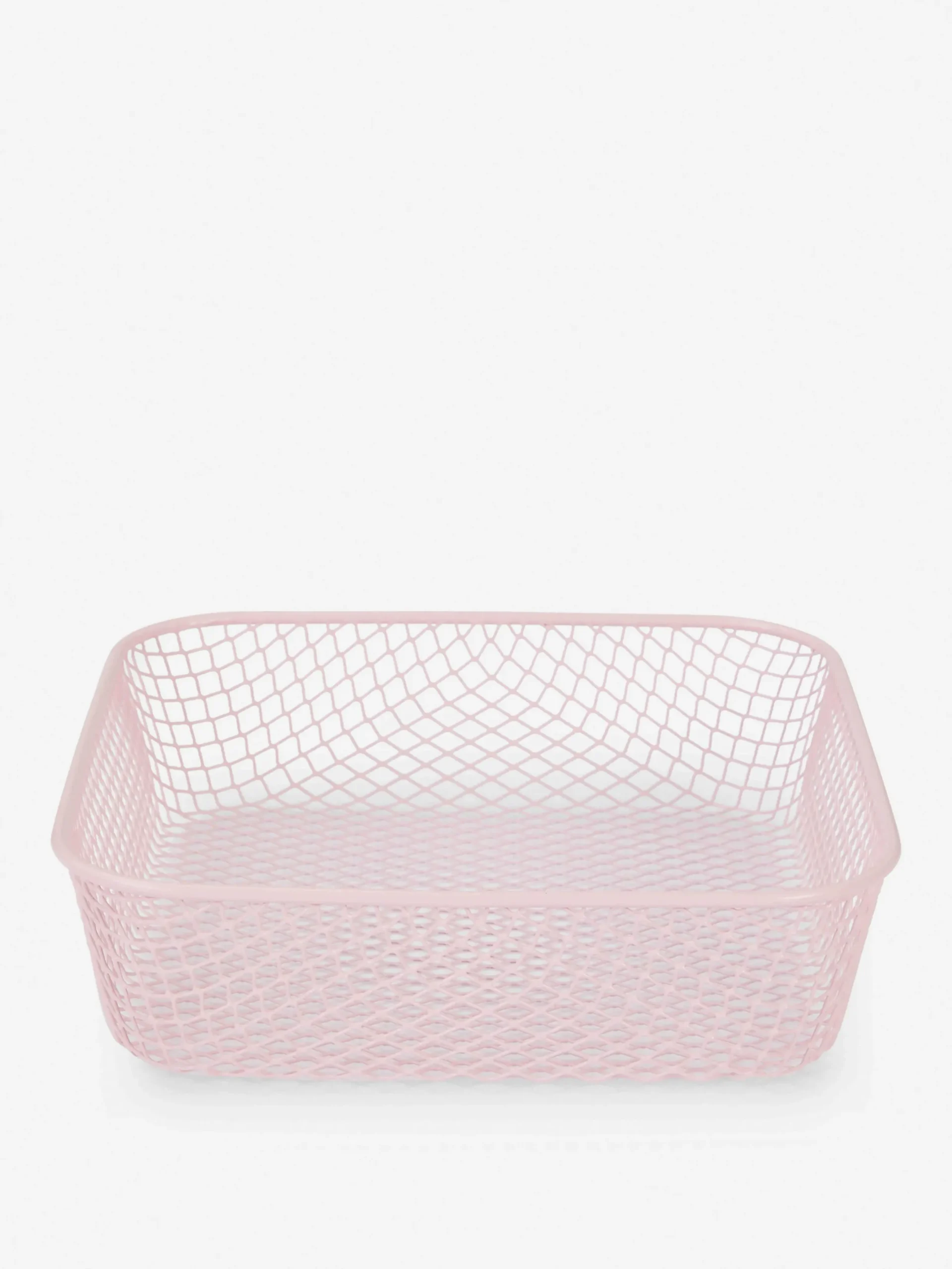 Aufbewahrungsboxen Und Körbe|Primark Kleiner Drahtkorb Rosa