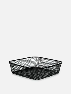 Aufbewahrungsboxen Und Körbe|Primark Kleiner Drahtkorb Schwarz