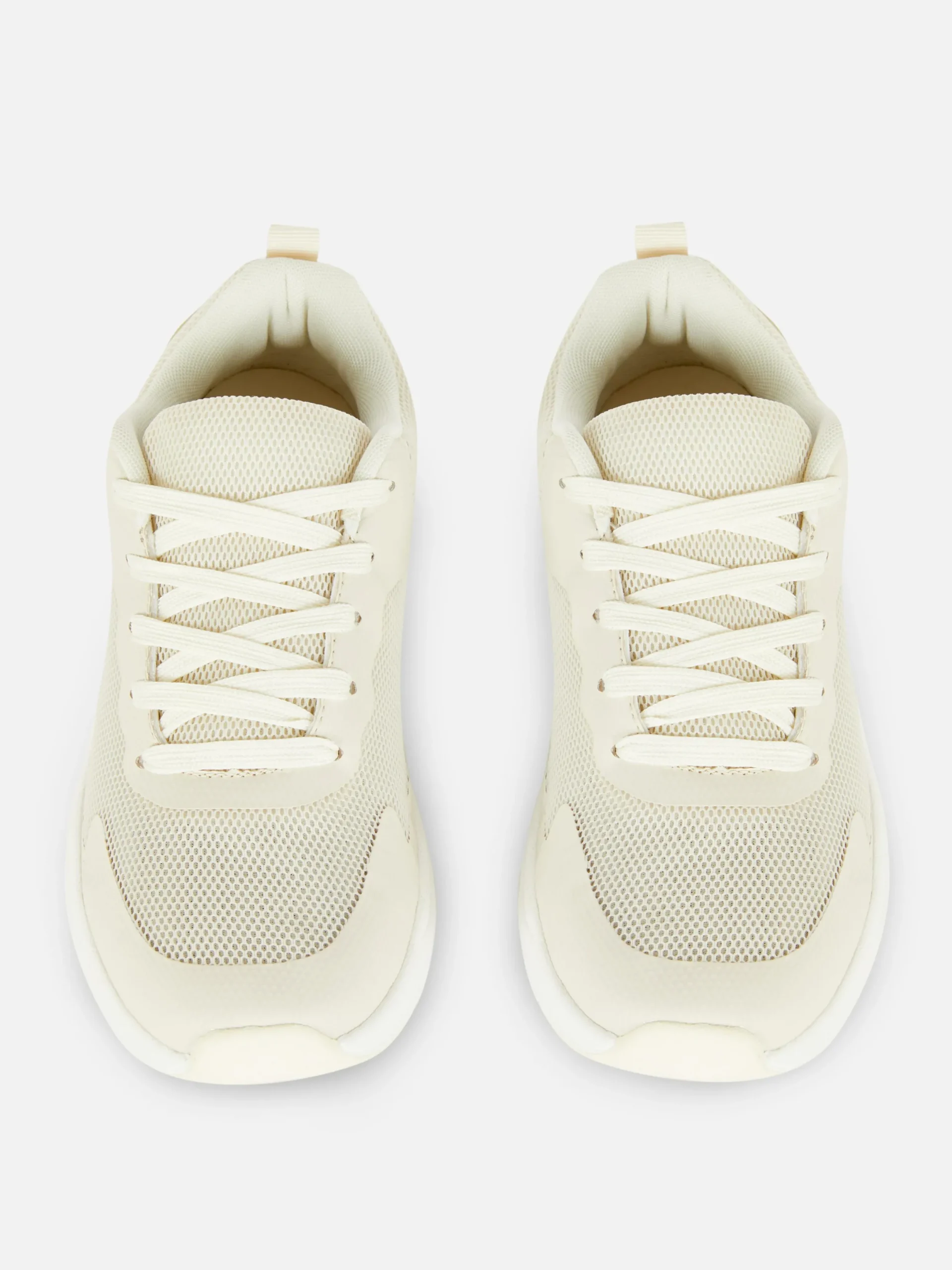Sneakers|Primark Klobige Low-Top-Sneaker Mit Einsätzen Naturfarben