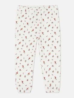 Hosen Und Leggings|Primark Kombi-Jogginghose Mit Kordelzug Und Bündchen Elfenbeinfarben