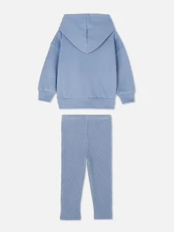 Sets Und Outfits|Primark Kombiset Aus Hoodie Und Leggings Blau