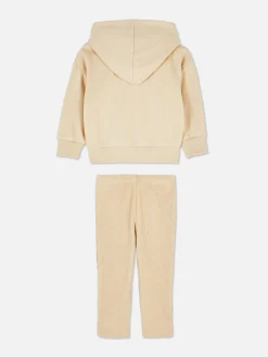 Sets Und Outfits|Primark Kombiset Aus Hoodie Und Leggings Steinfarben