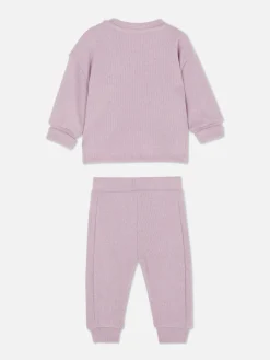 Sets Und Outfits|Primark Kombi-Set Aus Jogginghose Und Sweatshirt Rosa