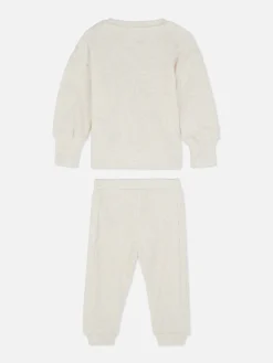 Sets Und Outfits|Primark Kombi-Set Aus Jogginghose Und Sweatshirt Hellbeige