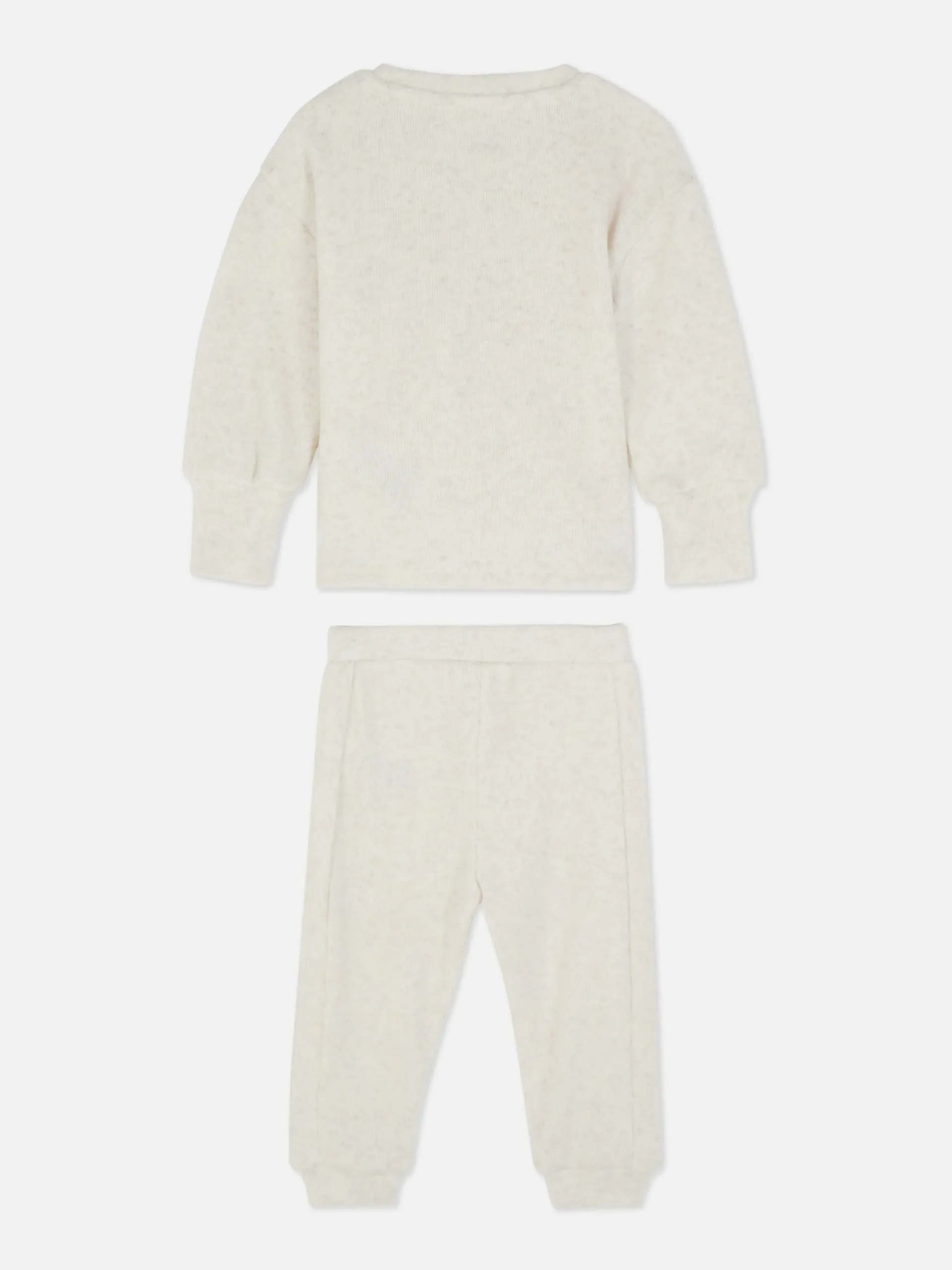 Sets Und Outfits|Primark Kombi-Set Aus Jogginghose Und Sweatshirt Hellbeige