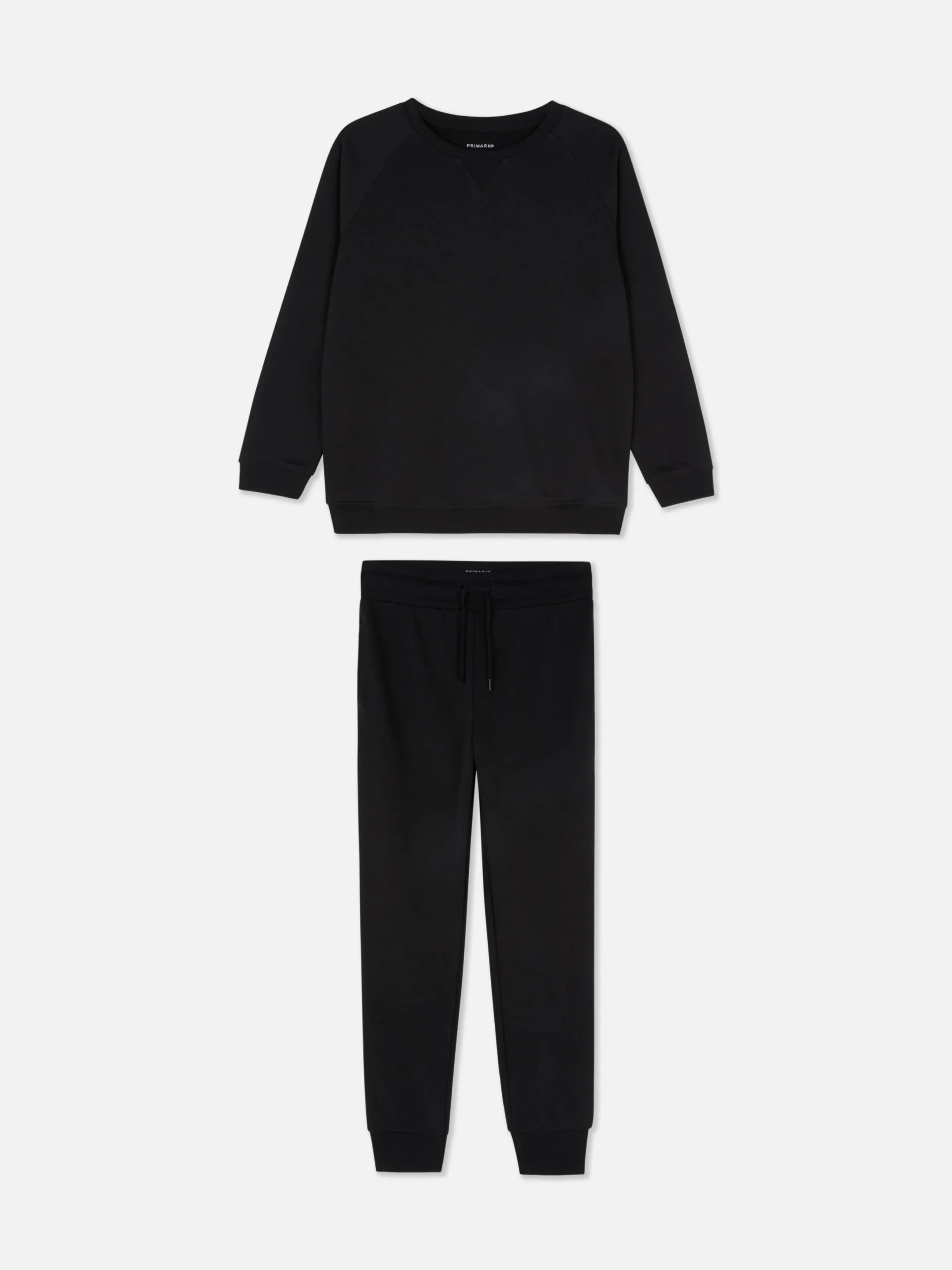 Sets Und Outfits|Primark Kombi-Set Aus Jogginghose Und Sweatshirt Schwarz