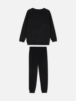 Sets Und Outfits|Primark Kombi-Set Aus Jogginghose Und Sweatshirt Schwarz
