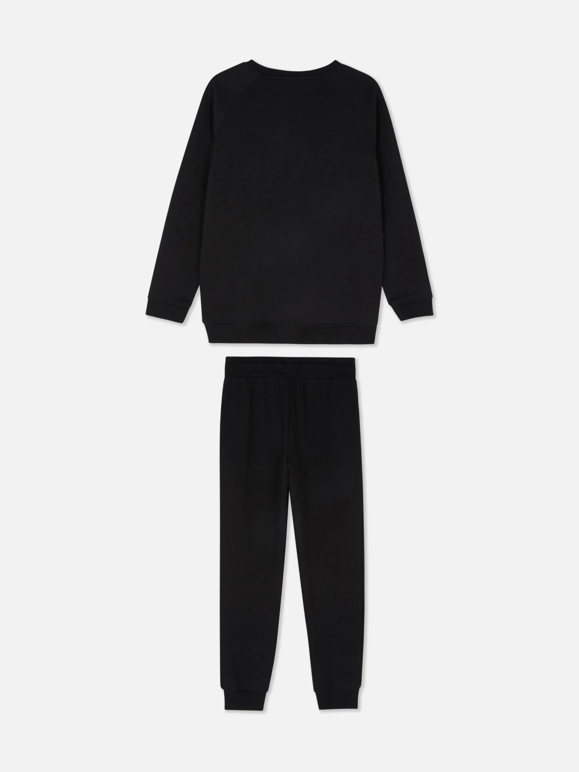 Sets Und Outfits|Primark Kombi-Set Aus Jogginghose Und Sweatshirt Schwarz