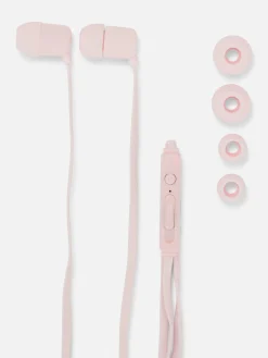 Kopfhörer|Primark Kopfhörer Mit Mikrofon Rosa