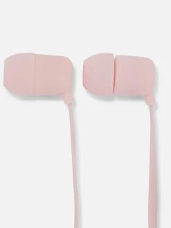 Kopfhörer|Primark Kopfhörer Mit Mikrofon Rosa
