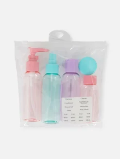 Hautpflege-Tools|Reiseaccessoires|Primark Kosmetikflaschen-Reiseset Multi