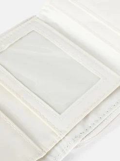 Taschen Und Portemonnaies|Primark Kunstleder-Geldbeutel In Kroko-Optik Mit Initiale Ecrufarben