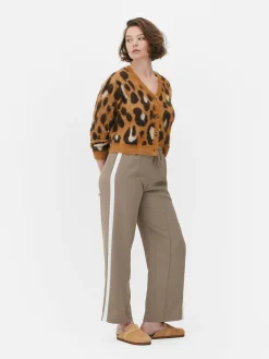 Pullover Und Cardigans|Primark Kurzer Cardigan Mit Leopardenmuster Multi