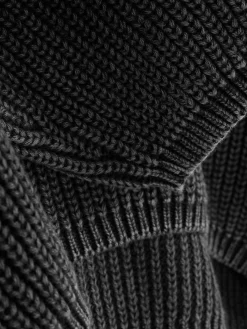 Pullover Und Cardigans|Primark Kurzer Pullover In Verwaschener Optik Anthrazitfarben