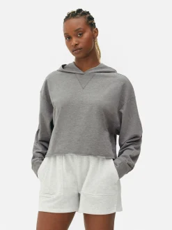 Hoodies Und Sweatshirts|Primark Kurzes Hoodie Mit Geradem Schnitt Dunkelgrau