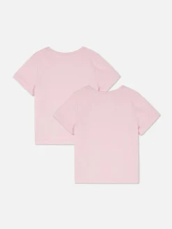 Tops Und T-Shirts|Primark Kurzärmelige T-Shirts, 2er-Pack Rosa