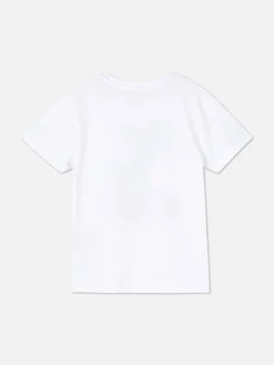 Tops Und T-Shirts|Primark Kurzärmeliges Grafik-T-Shirt Weiß