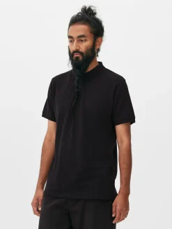 Tops Und T-Shirts|Primark Kurzärmeliges Poloshirt Schwarz