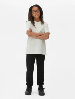 Tops Und T-Shirts|Primark Kurzärmeliges T-Shirt, 2er-Pack Grau meliert