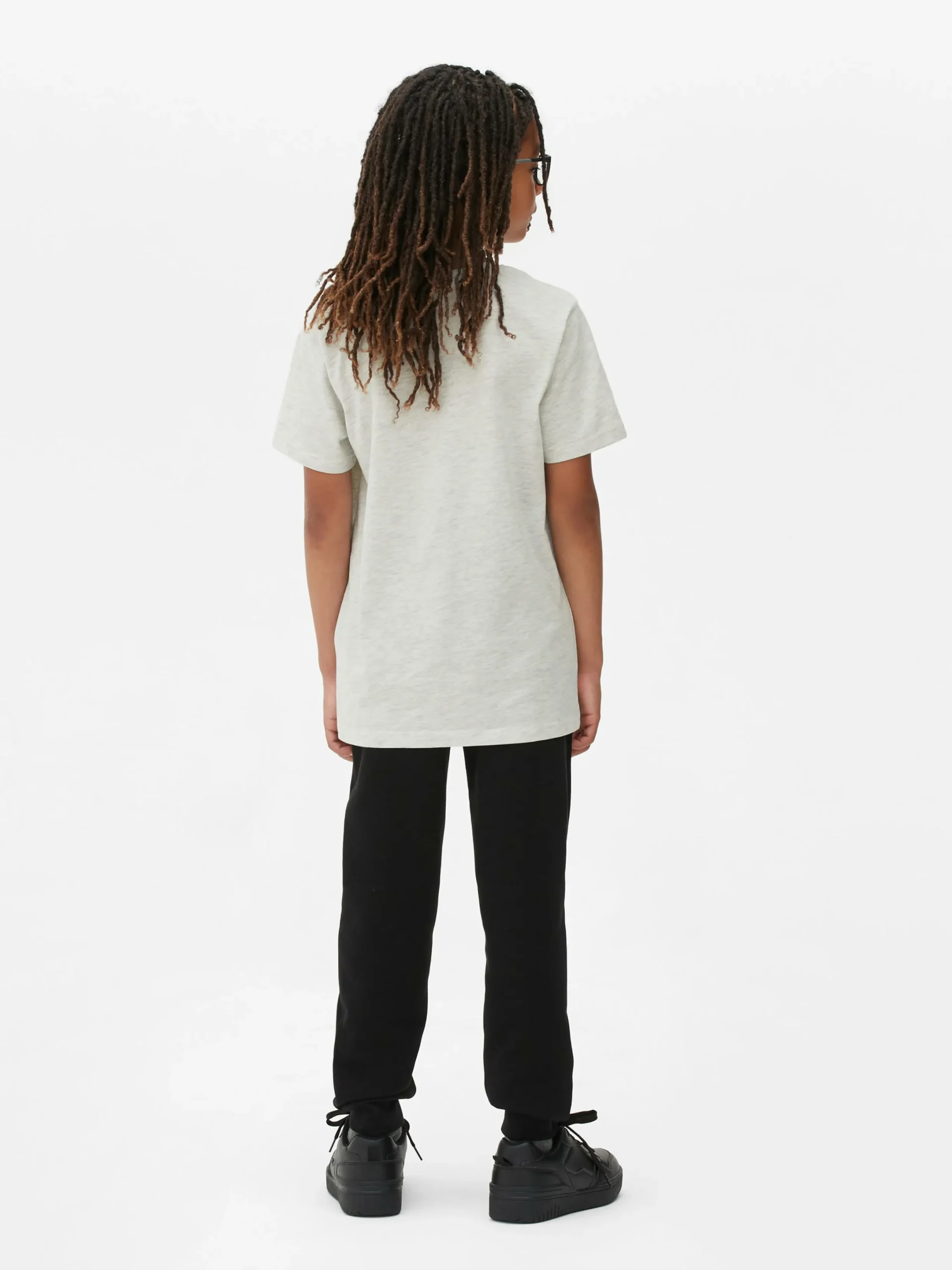 Tops Und T-Shirts|Primark Kurzärmeliges T-Shirt, 2er-Pack Grau meliert