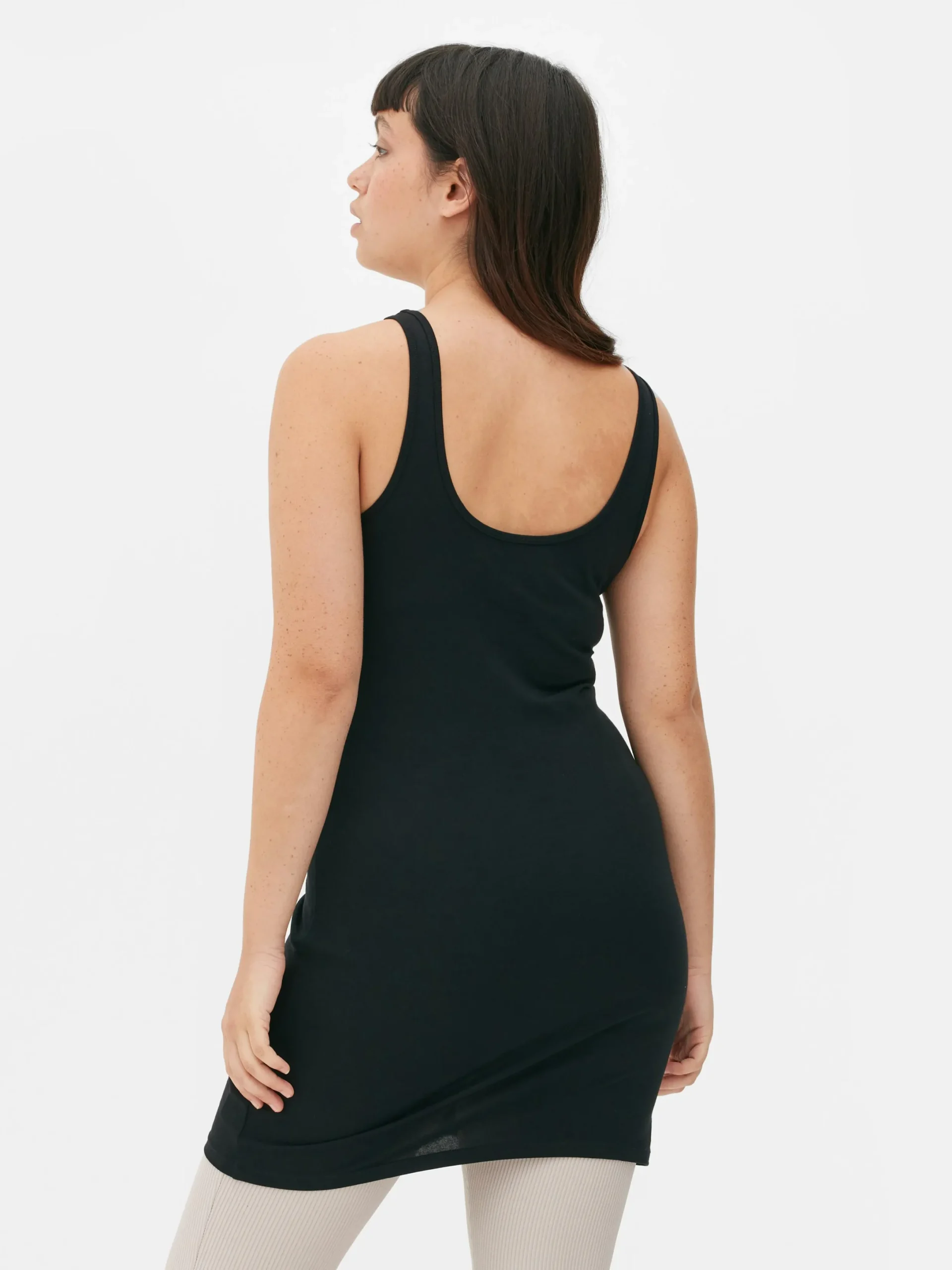 Tops Und T-Shirts|Primark Lang Geschnittenes Basic-Trägertop Schwarz