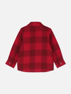 Tops Und T-Shirts|Primark Langarmhemd Mit Karomuster Rot