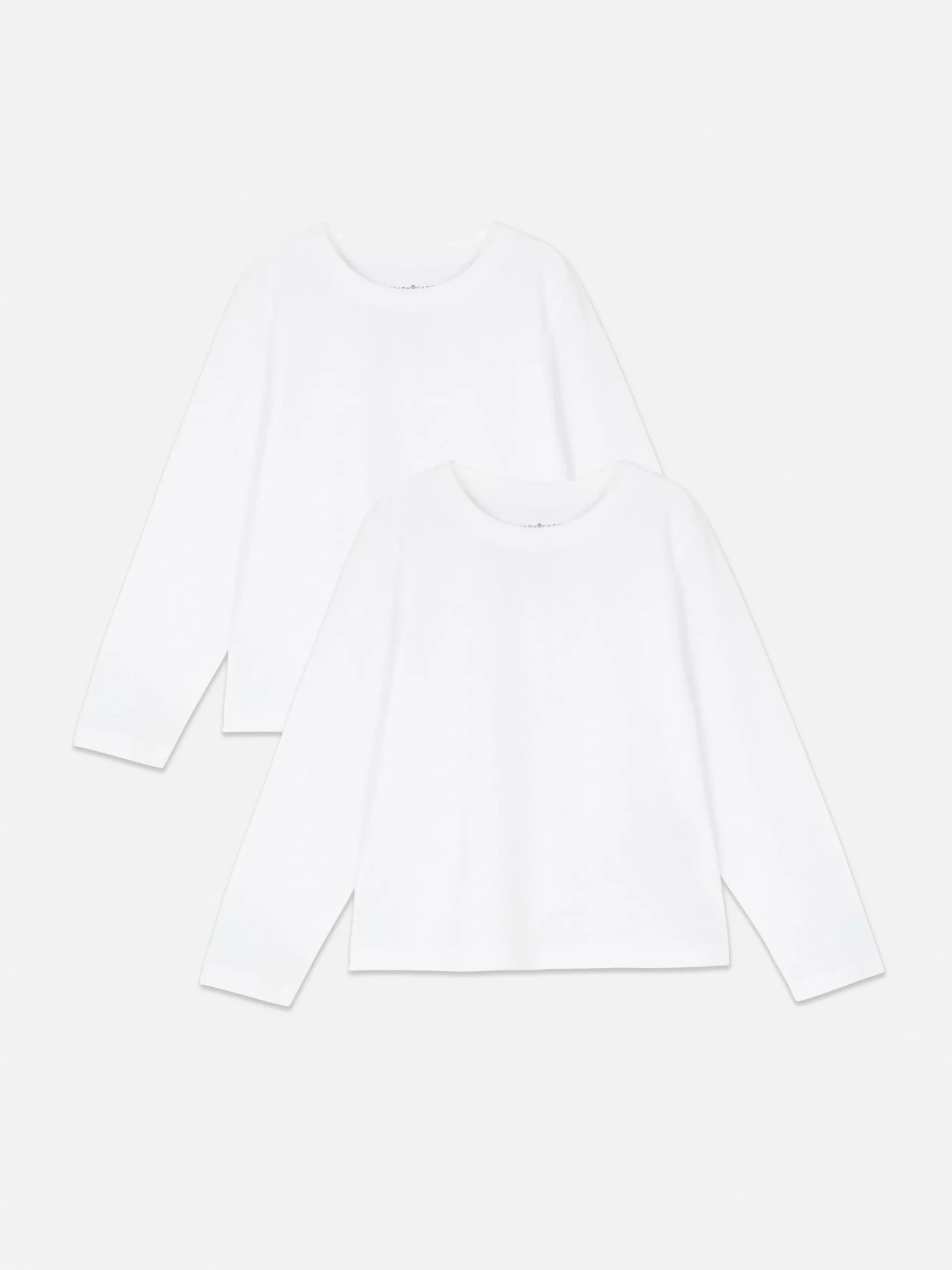 Tops Und T-Shirts|Primark Langarmshirts, 2er-Pack Weiß