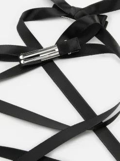 Haarschmuck|Primark Lange Haarspangen Mit Schleife, 2er-Pack Schwarz