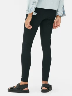 Hosen Und Leggings|Primark Lange Jersey-Leggings Schwarz