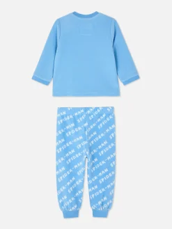 Schlafanzüge Und Nachtwäsche|Primark Langer „Marvel Spider-Man“ Schlafanzug Blau