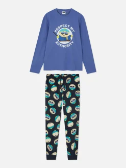 Schlafanzüge|Primark Langer „South Park“ Schlafanzug Dunkelblau