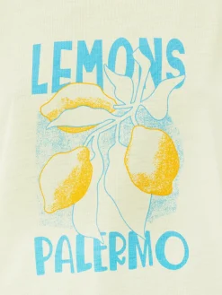 Tops Und T-Shirts|Primark Langes Jersey-T-Shirt Zitronengelb