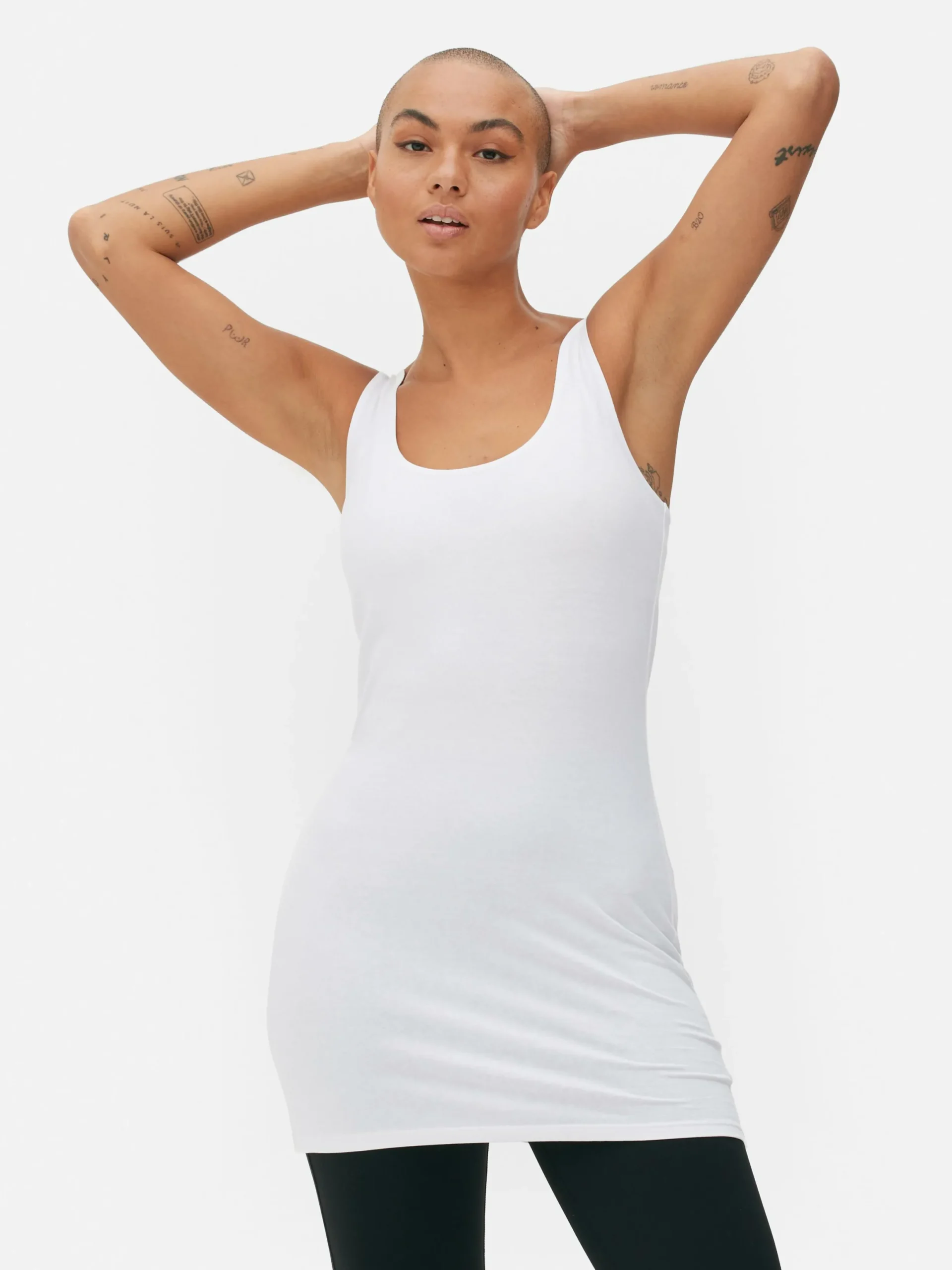 Tops Und T-Shirts|Primark Langes Trägertop Weiß