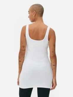 Tops Und T-Shirts|Primark Langes Trägertop Weiß