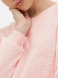 Schlafanzüge|Primark Langärmeliger Fleece-Schlafanzug Rosa