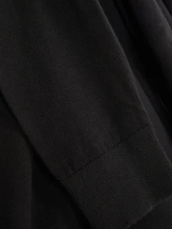 Pullover Und Cardigans|Primark Langärmeliger Polopullover Schwarz