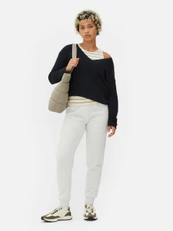 Pullover Und Cardigans|Primark Langärmeliger Pullover Mit U-Boot-Ausschnitt Marineblau