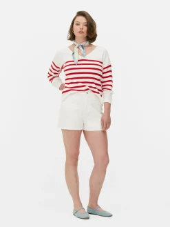 Pullover Und Cardigans|Primark Langärmeliger Pullover Mit U-Boot-Ausschnitt Multi