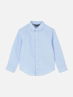 Hemden|Primark Langärmeliges Oxfordhemd (kleine Jungen) Blau